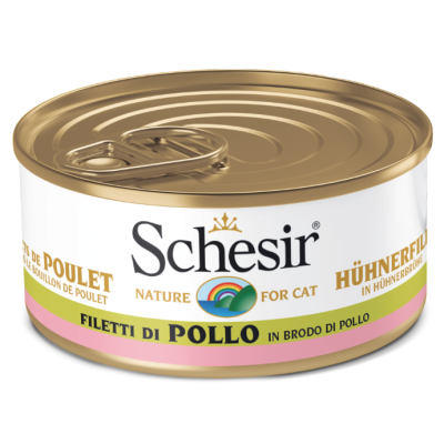 Schesir Gatto Filetti di Pollo in...