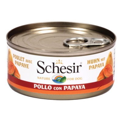 Schesir Gatto Tonnetto con Papaya in...