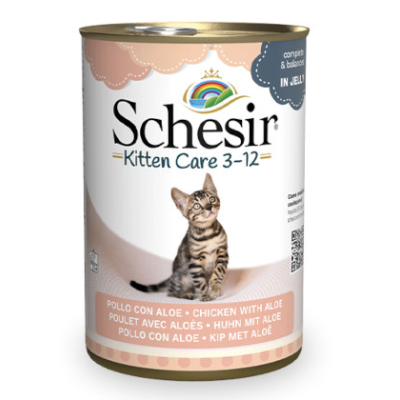 Schesir Kitten Pollo con Aloe in...