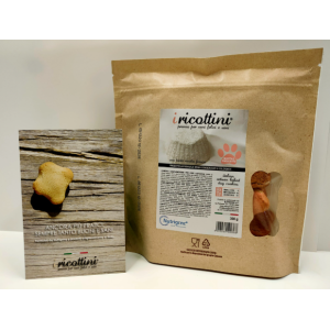 Nutrigene iRicottini biscotti per cani gusto Ricotta e Prosciutto