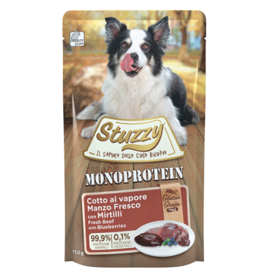 Stuzzy Cane Monoprotein Manzo Fresco...