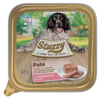 Stuzzy Cane Patè Vaschetta Prosciutto...