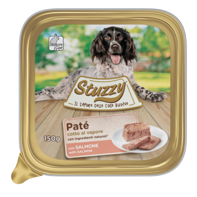 Stuzzy Cane Patè Vaschetta Salmone 150gr