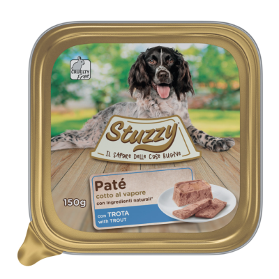 Stuzzy Cane Patè Vaschetta Trota 150gr