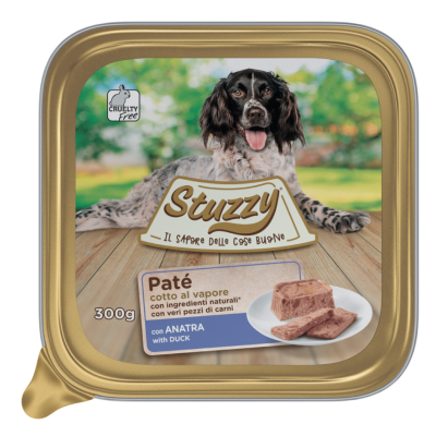 Stuzzy Cane Patè Vaschetta Anatra 300gr
