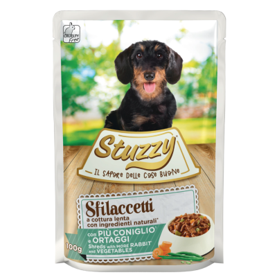 Stuzzy Cane Sfilaccetti con Coniglio...