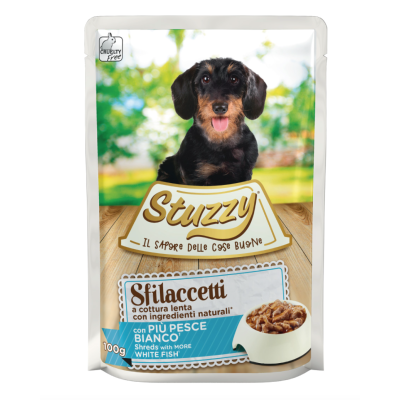 Stuzzy Cane Sfilaccetti con Pesce...