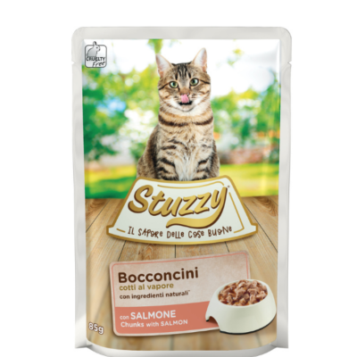 Stuzzy Gatto Bocconcini Salmone 85gr
