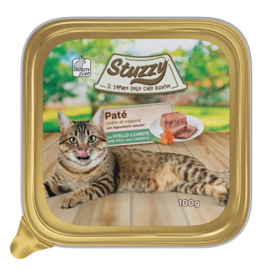 Stuzzy Gatto Patè Vaschetta Vitello e...