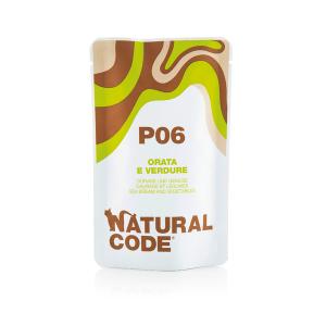 Natural Code Gatto P06 Orata e Verdure Busta 70gr