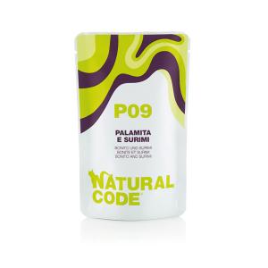 Natural Code Gatto P09 Palamita e Surimi Busta 70gr