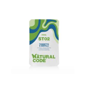 Natural Code Gatto ST02 Tonnetto e Mirtilli Busta 70gr