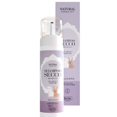 Natural Derma Pet Shampoo Secco per...
