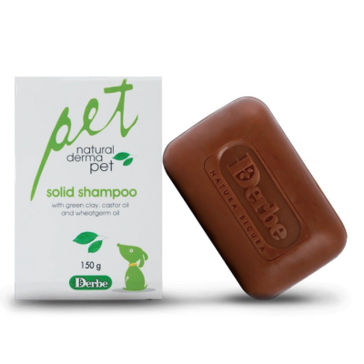 Natural Derma Pet Shampoo Solido...