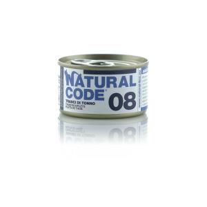 Natural Code Gatto 08 Tranci di Tonno Lattina 85gr
