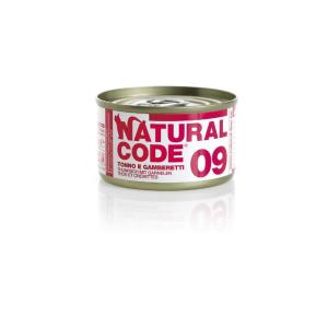 Natural Code Gatto 09 Tonno e Gamberetti Lattina 85gr