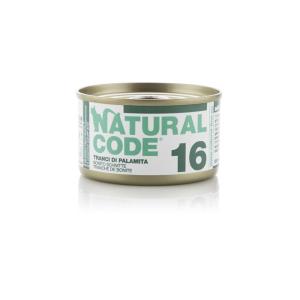 Natural Code Gatto 16 Tranci di Palamita Lattina 85gr