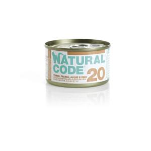 Natural Code Gatto 20 Tonno, Fagioli e Alghe Lattina 85gr