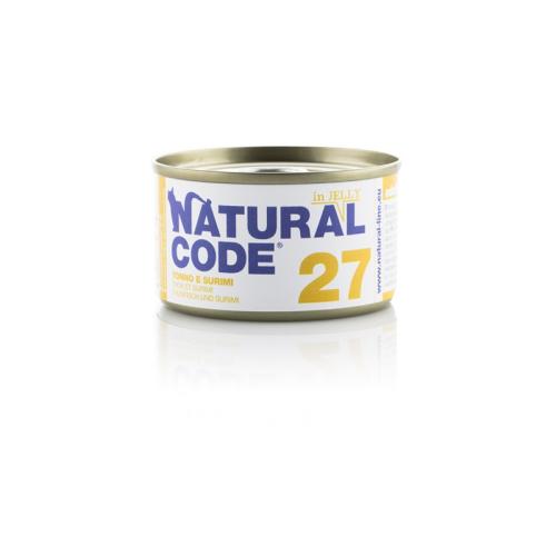 Natural Code Gatto 27 Tonno e Surimi Lattina 85gr