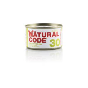 Natural Code Gatto 30 Pollo e Tacchino Lattina 85gr