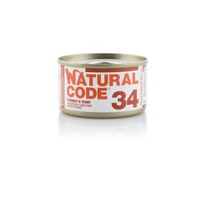Natural Code Gatto 34 Tonno e Kiwi Lattina 85gr