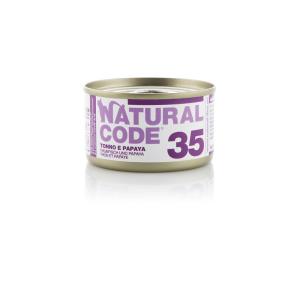 Natural Code Gatto 35 Tonno e Papaya Lattina 85gr