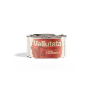 Natural Code Gatto 04 Vellutata Tonno e Gamberetti Lattina 85gr