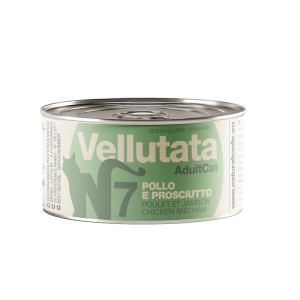 Natural Code Gatto 07 Vellutata Pollo e Prosciutto Lattina 85gr