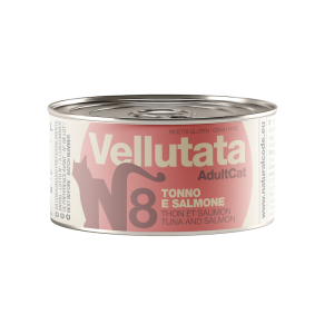 Natural Code Gatto 08 Vellutata Tonno e Salmone Lattina 85gr