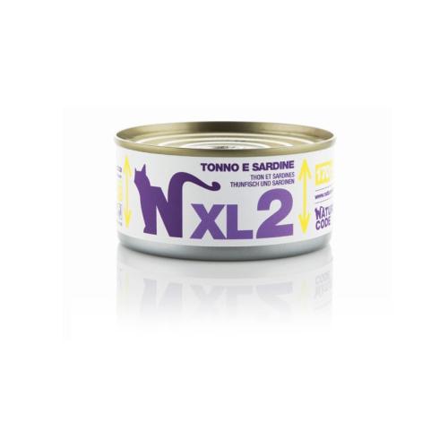 Natural Code Gatto XL 02 Tonno e Sardine Lattina 170gr