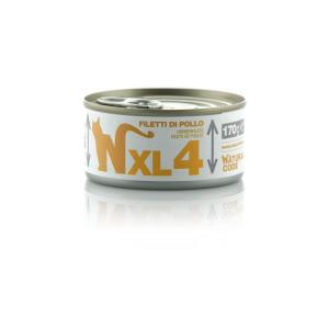 Natural Code Gatto XL 04 Filetti Pollo Lattina 170gr