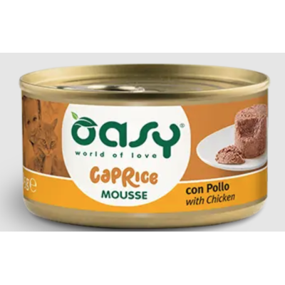 Oasy Caprice Mousse per Gatti Pollo 85gr