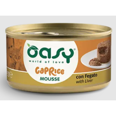 Oasy Caprice Mousse per Gatti Fegato...