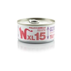 Natural Code Gatto XL 15 Pollo e Agnello Lattina 170gr