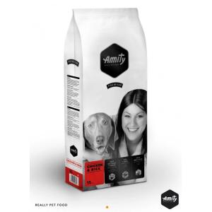 Amity Premium Cane Adulto Mantenimento Pollo e Riso