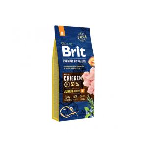 Brit Premium By Nature Cane Junior Medium Pollo 15kg