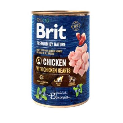 Brit Premium By Nature Cane Lattina Adulto Pollo e Cuori di Pollo