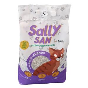 Sally San Gatto Lettiera Agglomerante Lavanda 5kg