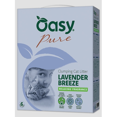 Oasy Gatto lettiera Pure Lavender Breeze
