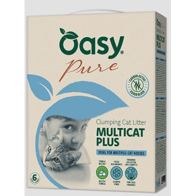 Oasy Gatto lettiera Pure Multicat Plus