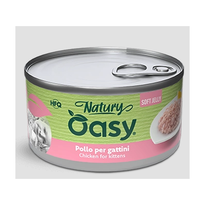 Oasy Natury Gatto Kitten Lattina Pollo