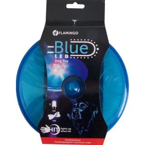 Flamingo Gioco Cane Frisbiee in TPR con Led