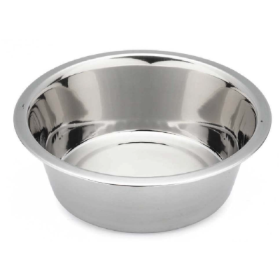 Leopet Ciotola Inox con base Antiscivolo