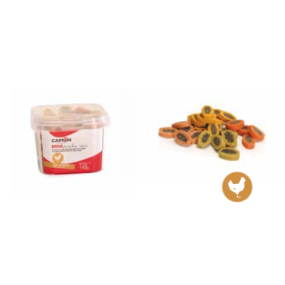 Camon Cane Snack Box Mini Dischi Pollo