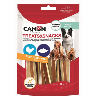 Camon cane snack Sandwich stick Pollo...