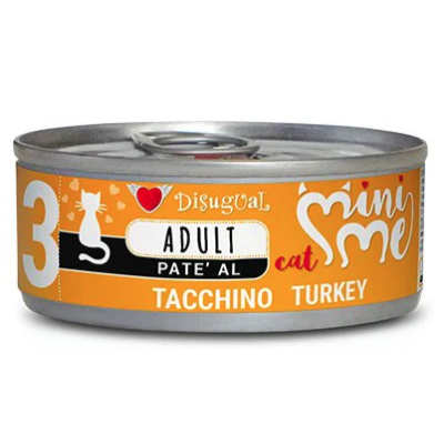 Disugual Gatto MiniMe (3) Tacchino 85 Gr