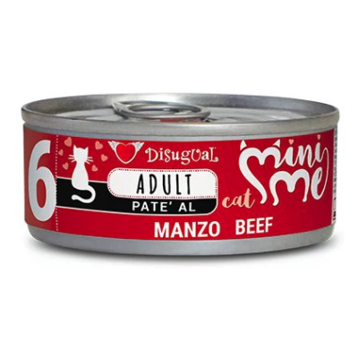 Disugual Gatto MiniMe (6) Manzo 85 Gr