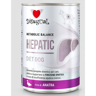 Disugual Cane diet Hepatic Anatra 400gr