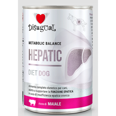 Disugual Cane diet Hepatic Maiale 400gr