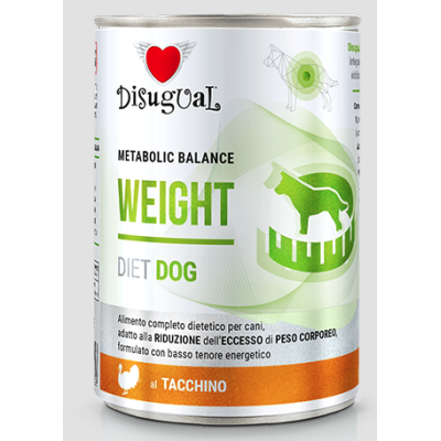 Disugual Cane diet Weight Tacchino 400gr